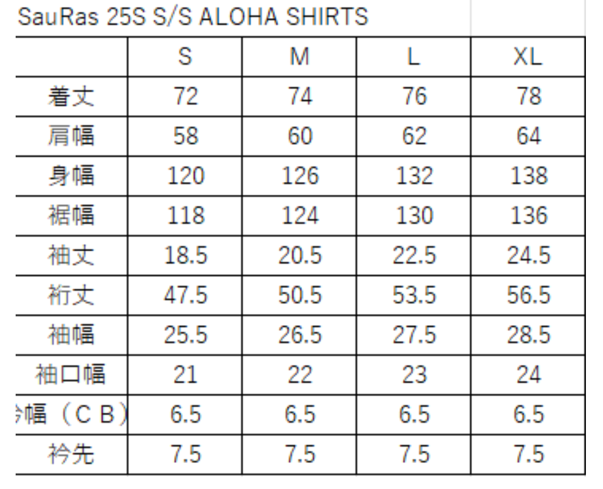 LEGA/ALOHA SHIRTS