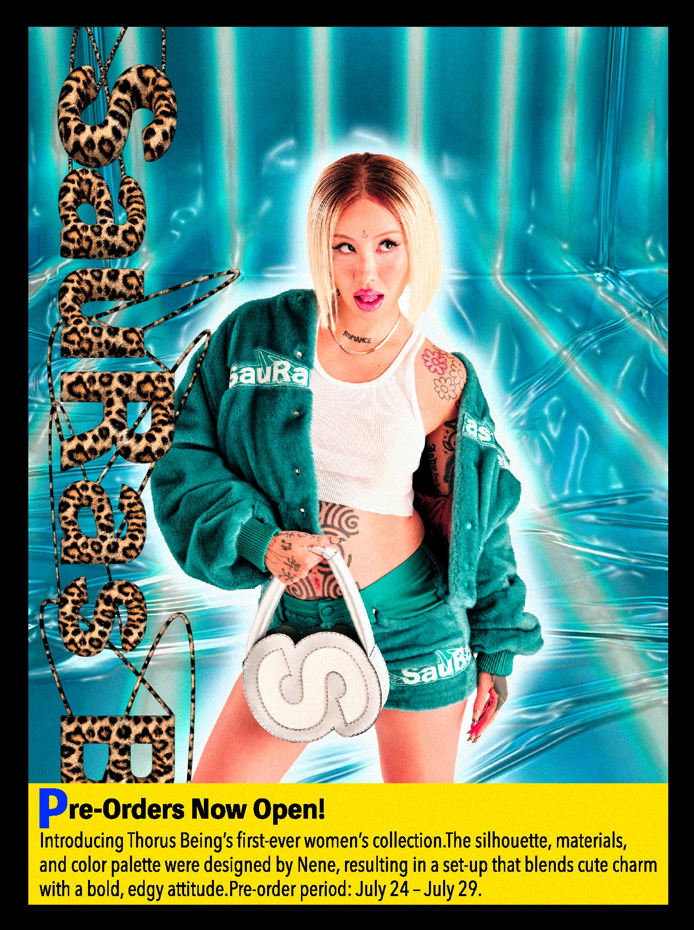 SAU STADIUM JACKET　Ft.NENE 注意；受注生産