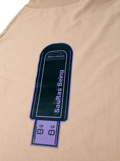 A-Specialized electronic damage T shirts