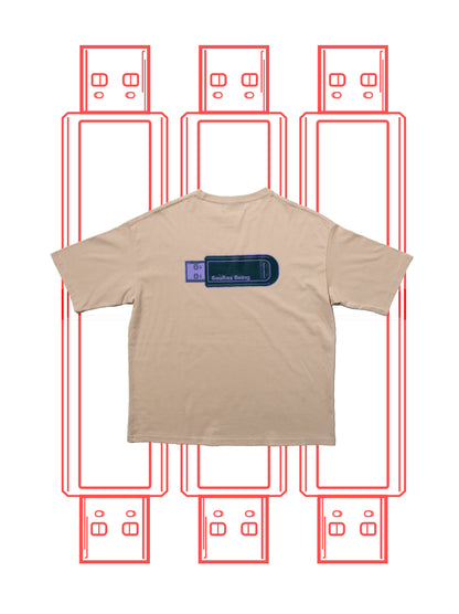 A-Specialized electronic damage T shirts