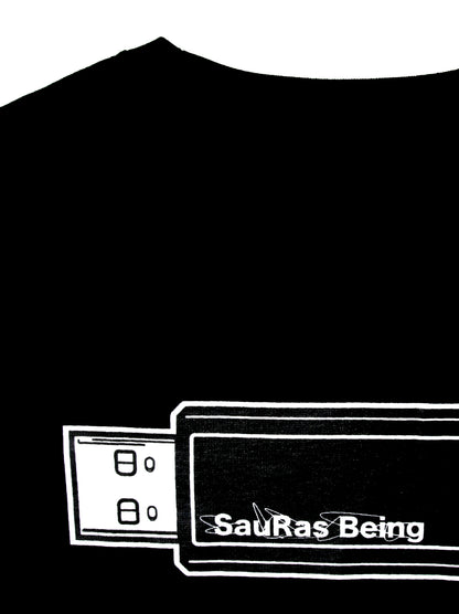 A-Specialized electronic damage T shirts