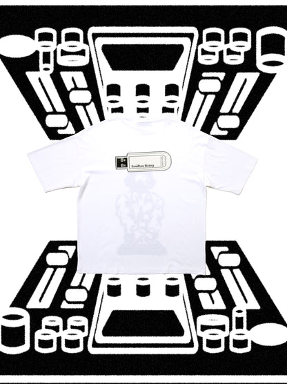 A-Specialized electronic damage T shirts