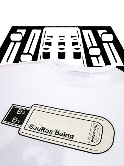 A-Specialized electronic damage T shirts