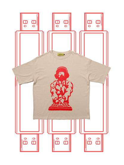 A-Specialized electronic damage T shirts