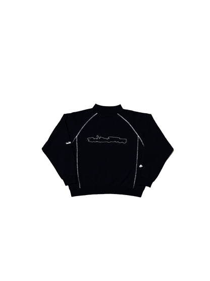 A-CHILLING NECK SWEAT[ RAGLAN MOCK]