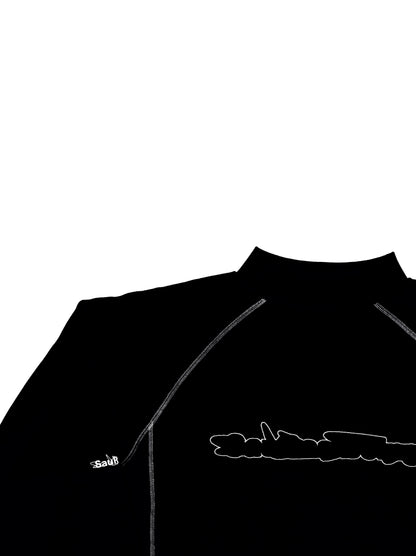 A-CHILLING NECK SWEAT[ RAGLAN MOCK]