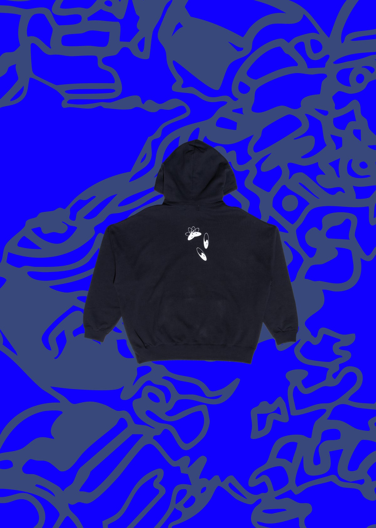 SPACE BOY IN THE HOOD　PULLOVER HOODIE     NAVY