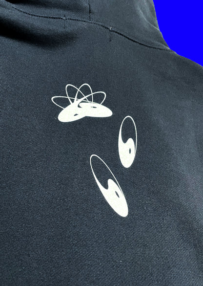 SPACE BOY IN THE HOOD　PULLOVER HOODIE     NAVY
