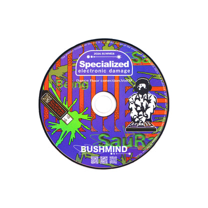A-Specialized electronic damage T shirts