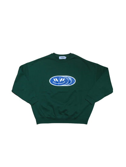 A-Same Smiley L/S CREW SWEAT