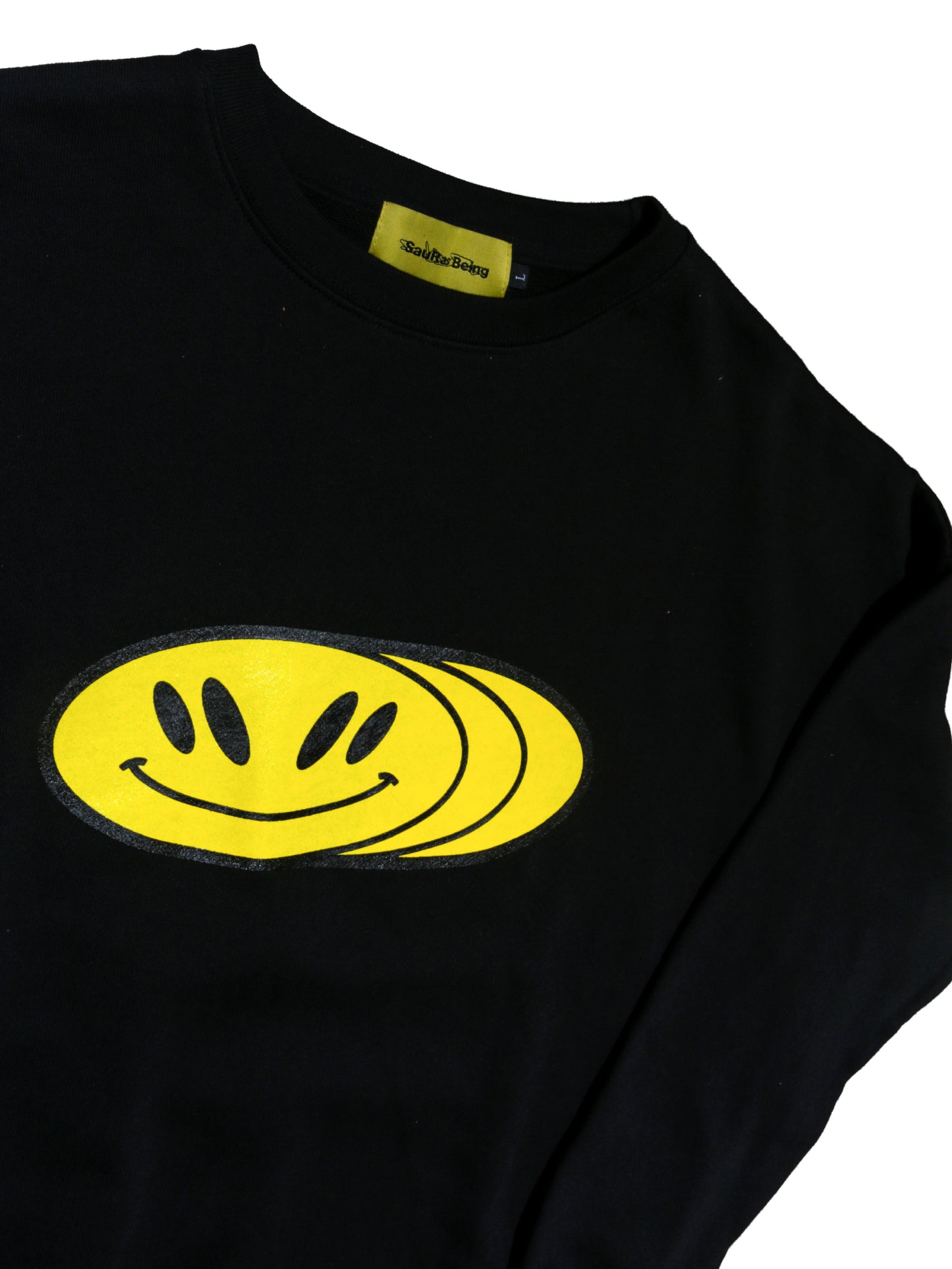 A-Same Smiley L/S CREW SWEAT