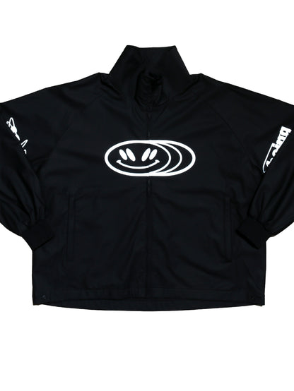 A-STAND Smiley Zip Jkt